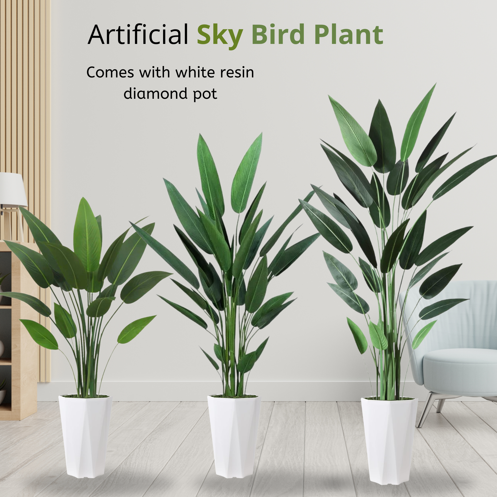 Artificial sky bird tree