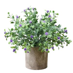 Artificial Small Table Plant  in Pulp Pot