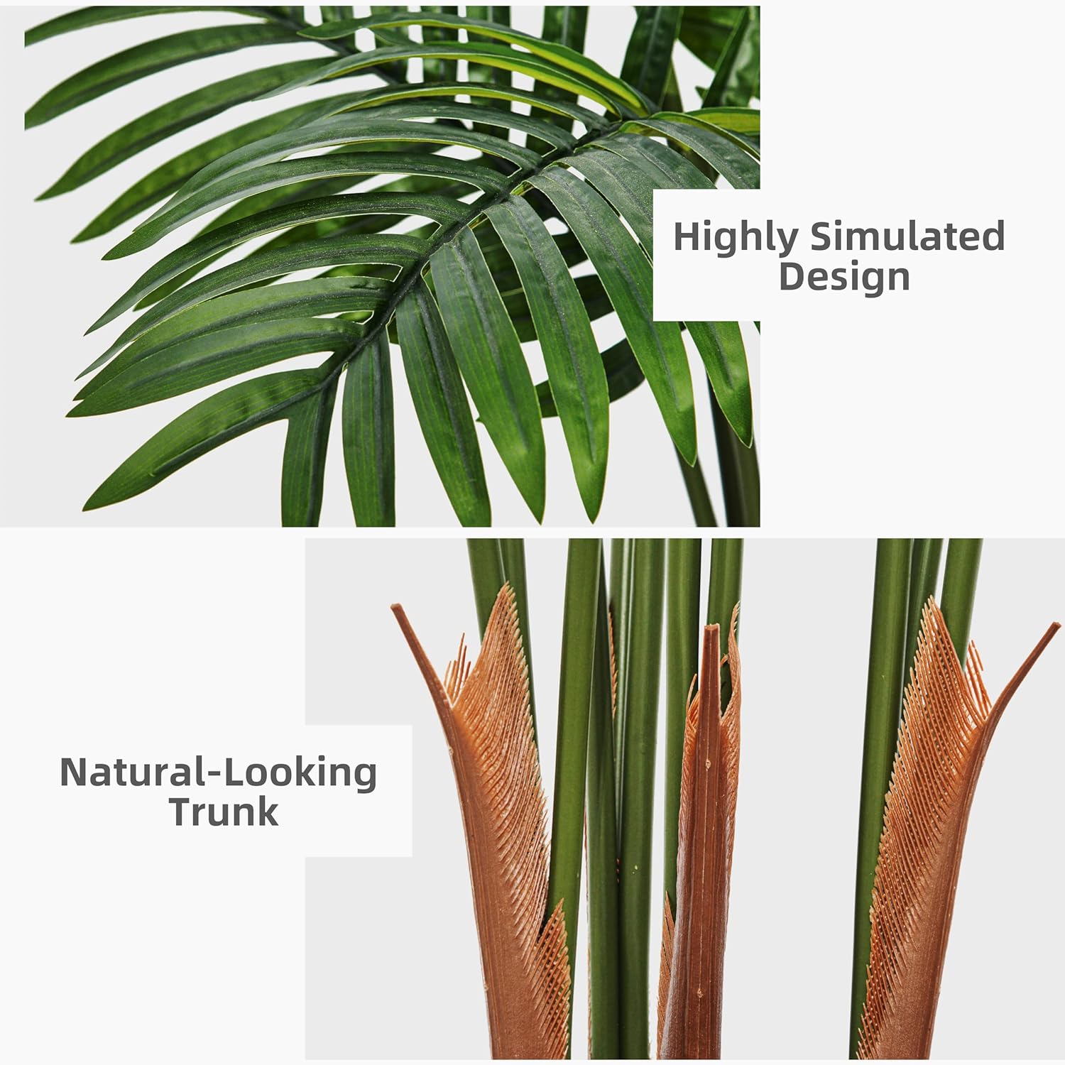 Artificial Plant Areca Palm 120cm tall - Image 4