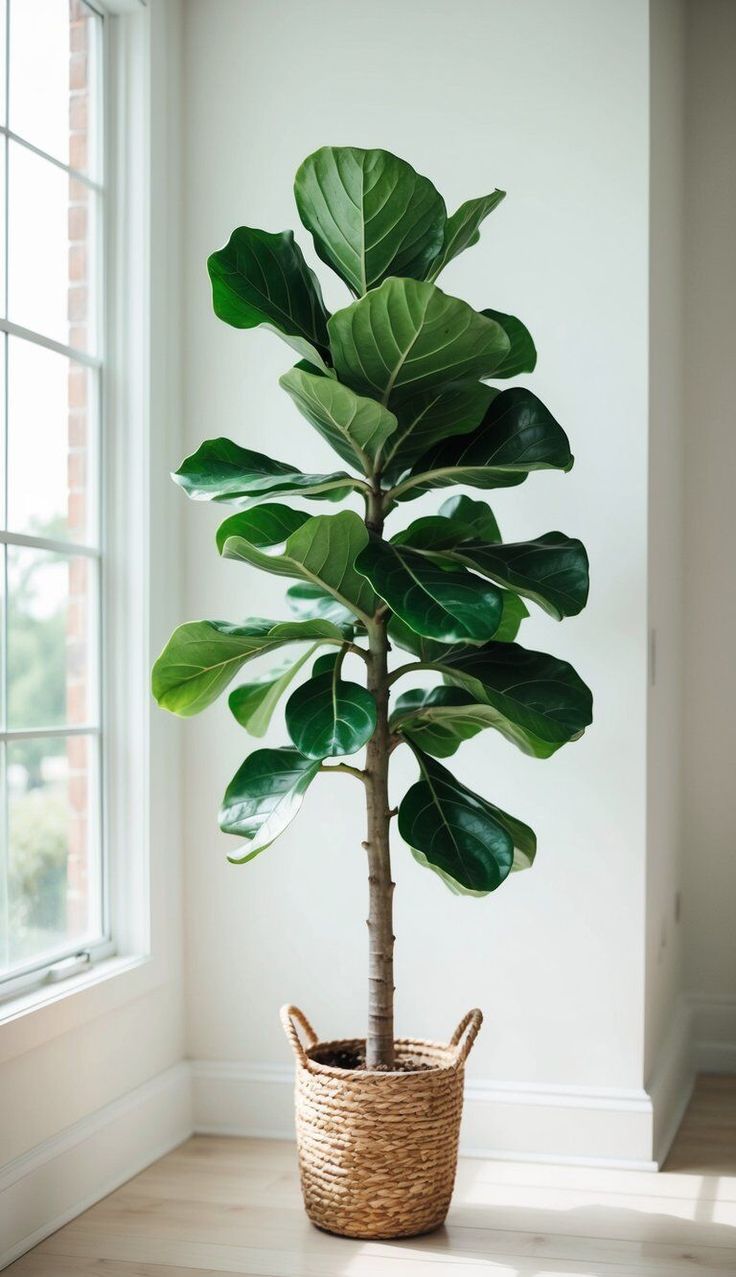 Artificial Fiddle Fig (2 stems) 90cm - Image 3