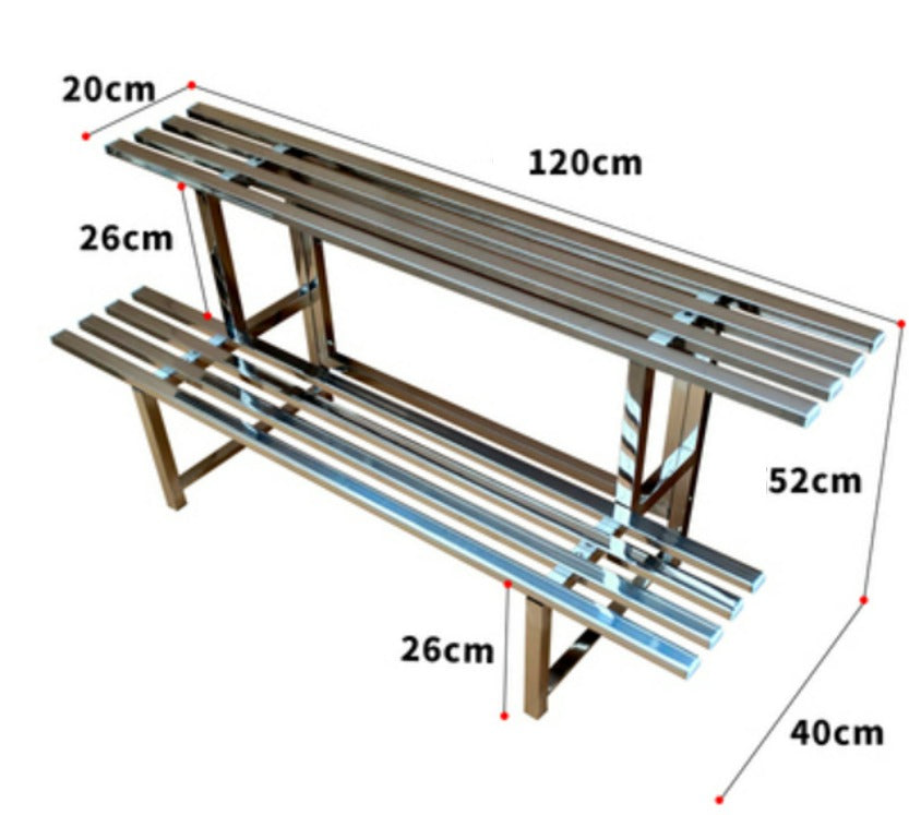 2-Tier Stainless Steel Rack - Image 7