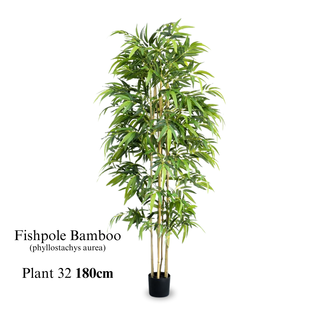 Artificial Fishpole Bamboo Plant 180cm Tall - Image 2