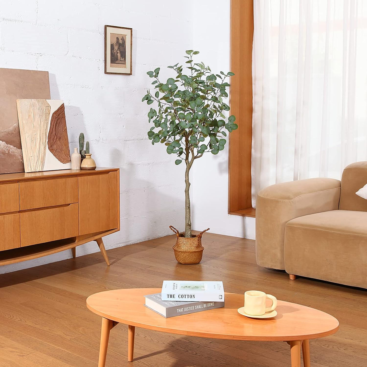 Artificial Eucalyptus Plant (120cm/155cm) - Image 6