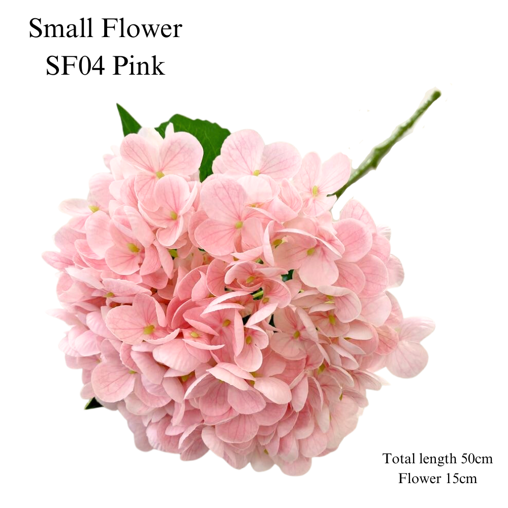 Artificial Hydrangea Flower Single Stem - Image 7