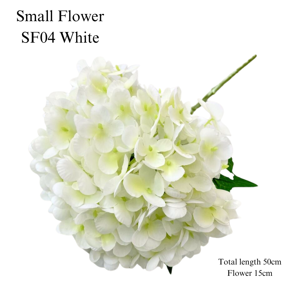 Artificial Hydrangea Flower Single Stem - Image 6