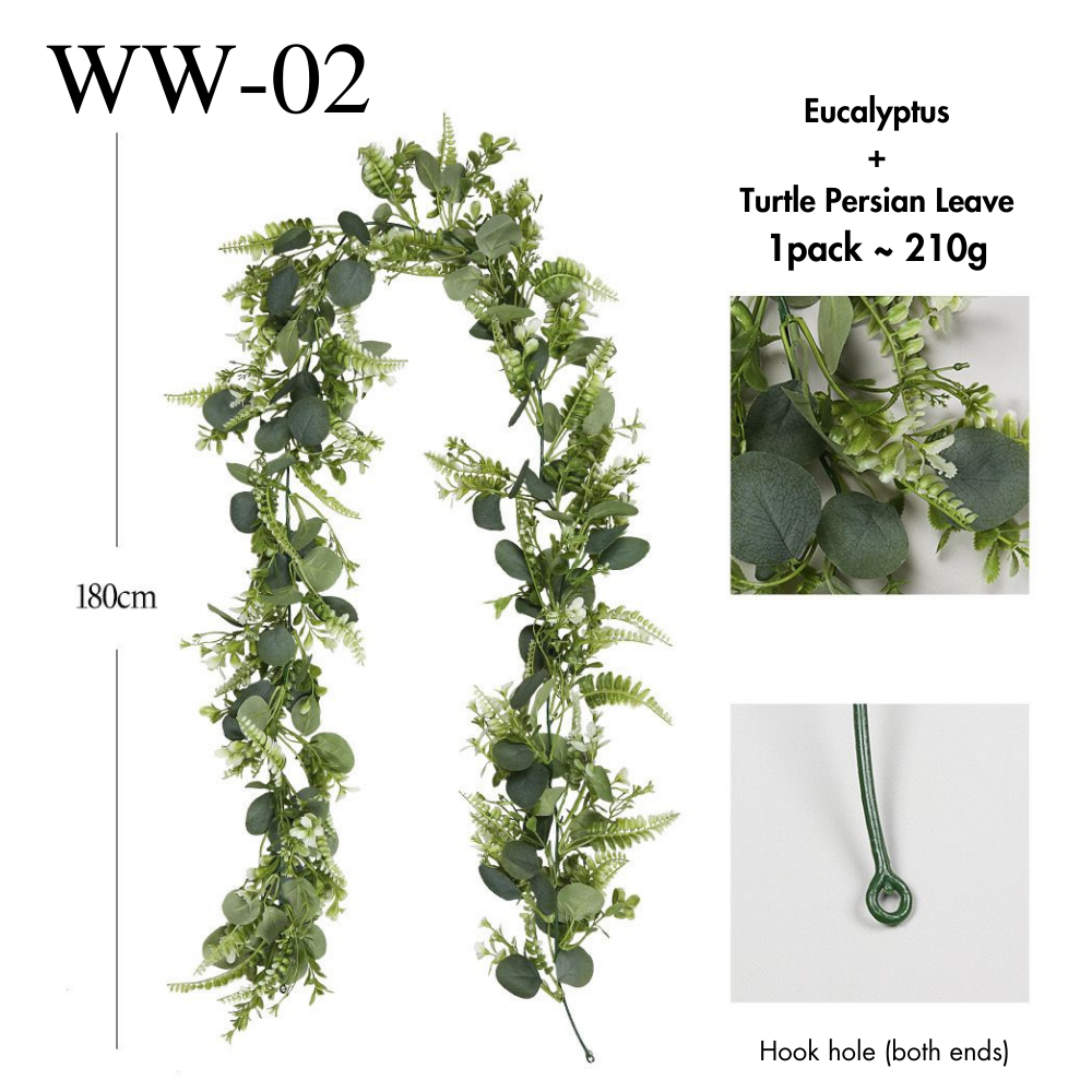 Artificial Hanging Vine Plant (Suitable for Wall Plant) - Image 7