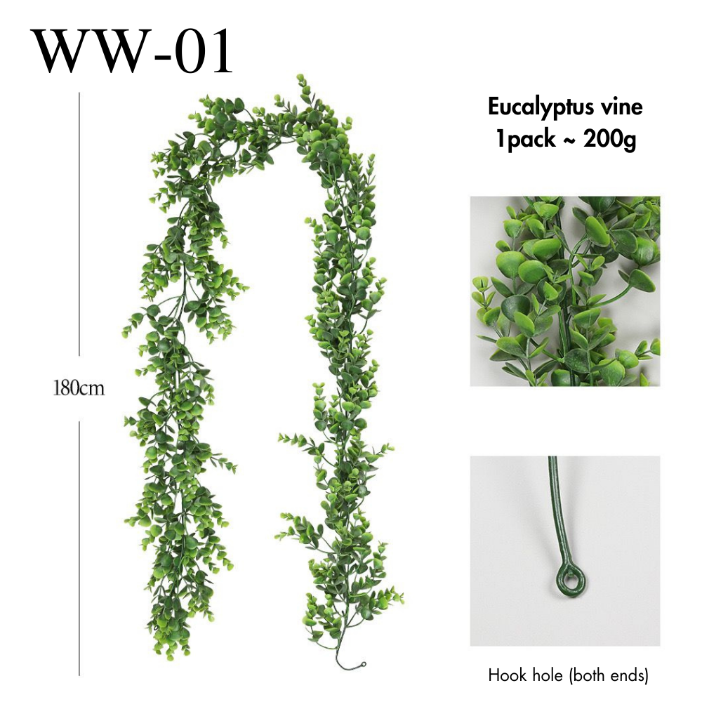 Artificial Hanging Vine Plant (Suitable for Wall Plant) - Image 6