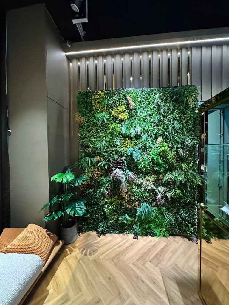 digital lock showroom wall palnt 03