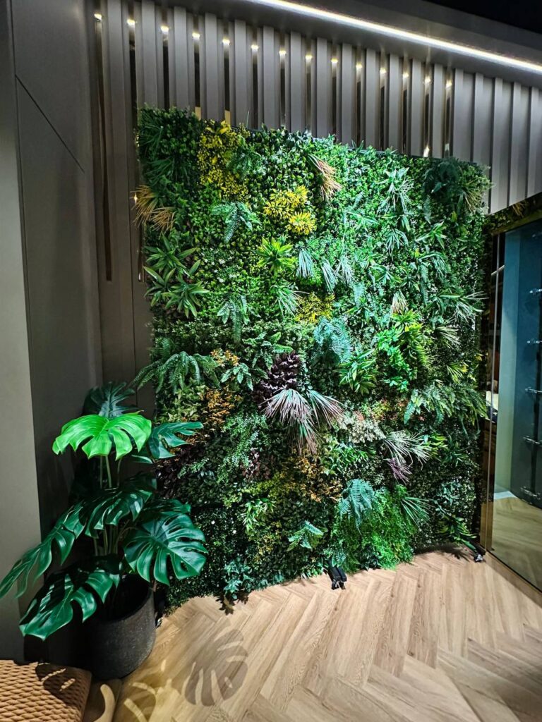 digital lock showroom wall palnt 10