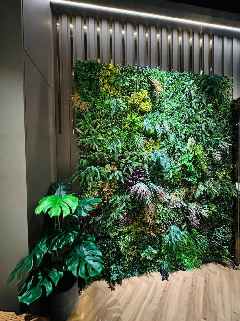 digital lock showroom wall palnt 11